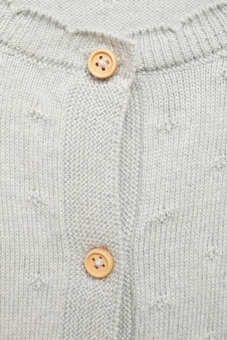 Cardigan maille brodé - Vert