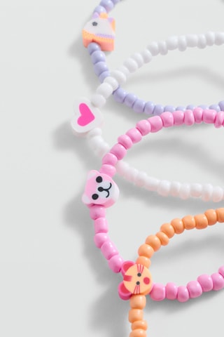 Lot 4 bracelets - Rose