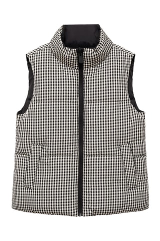 Gilet matelassé réversible - Noir
