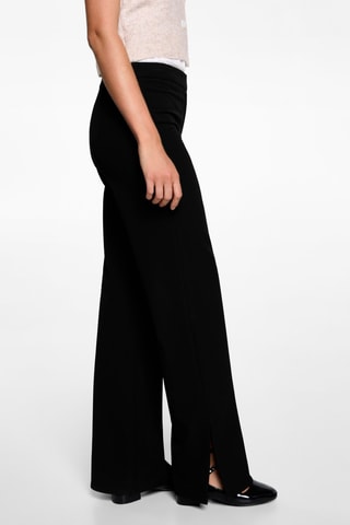 Pantalon costume ouvertures - Noir