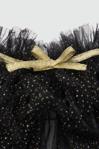 Cape déguisement tulle - Noir