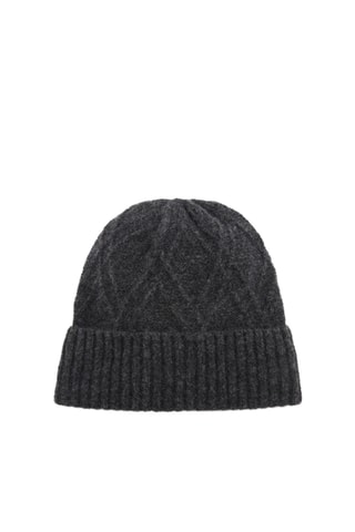 Bonnet en maille - Anthracite