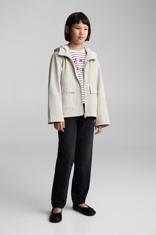 Veste imperméable à capuche - Gris