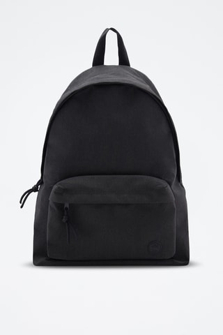 Sac à dos poche frontale - Gris chiné
