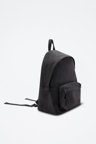 Sac à dos poche frontale - Gris chiné
