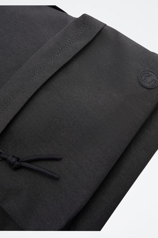 Sac à dos poche frontale - Gris chiné