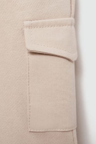 Jogging cargo coton - Sable