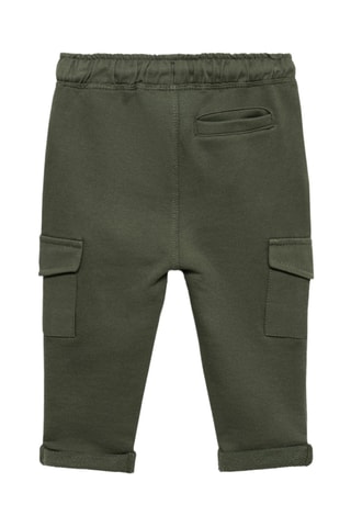 Jogging cargo coton - Kaki