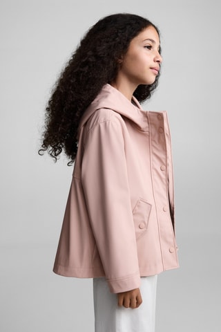 Parka matelassée imperméable à capuche - Rose