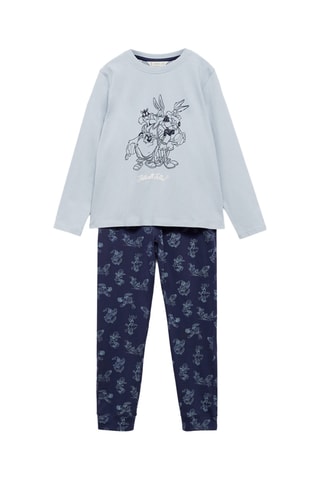 Pyjama Looney Tunes - Bleu