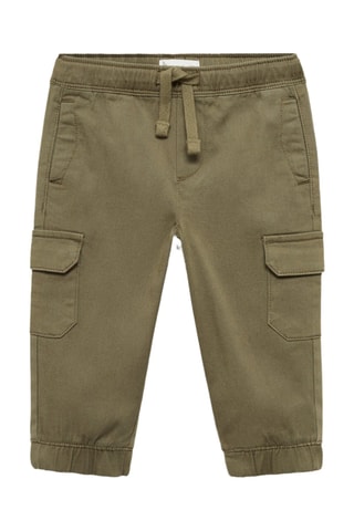 Pantalon jogger cargo - Kaki