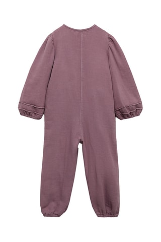 Combinaison coton - Rouge foncé