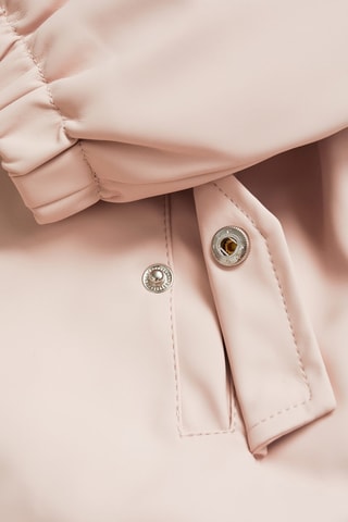 Manteau imperméable à capuche - Rose
