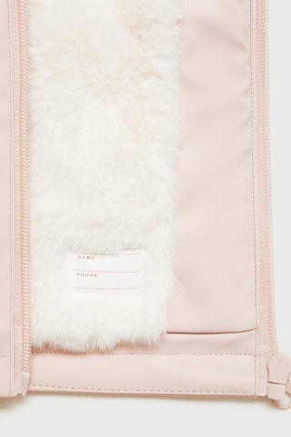 Manteau imperméable à capuche - Rose