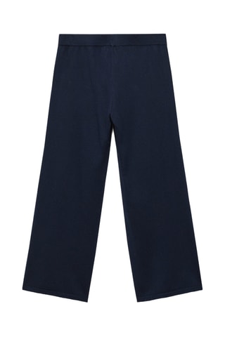 Jupe-culotte maille - Bleu marine
