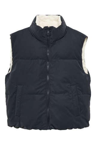 Gilet matelassé réversible - Bleu marine