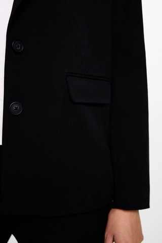 Veste costume droite - Noir