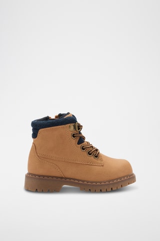 Bottes de montagne lacets - Marron et bleu