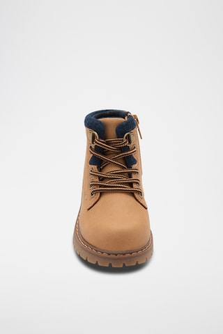 Bottes de montagne lacets - Marron et bleu