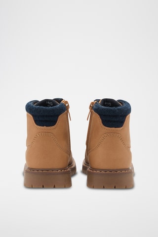 Bottes de montagne lacets - Marron et bleu