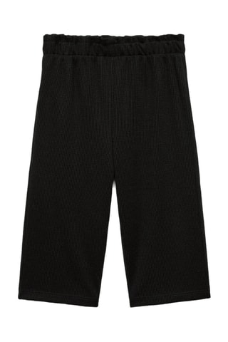 Jupe-culotte maille - Noir