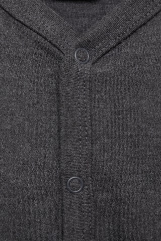 Veste coton boutonnée - Anthracite
