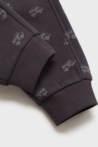 Pantalon de jogging imprimé - Anthracite
