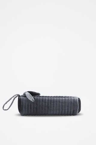 Trousse velours - Bleu marine