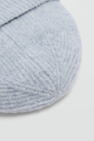 Bonnet en maille - Ciel