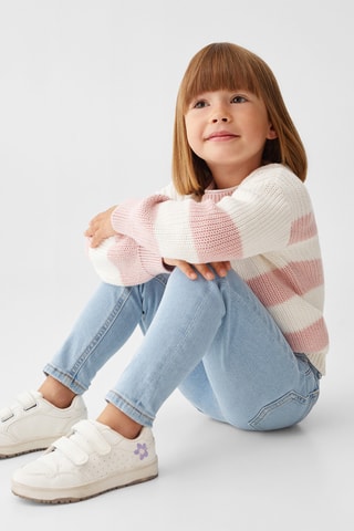 Jean skinny coton - Bleu