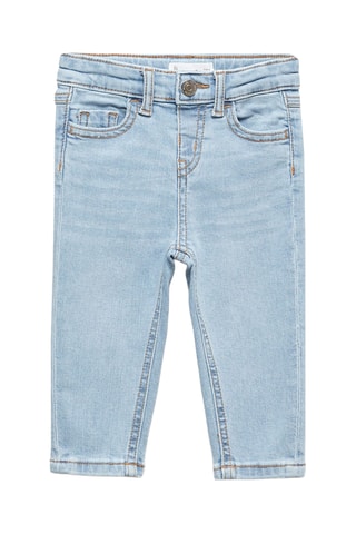 Jean skinny coton - Bleu