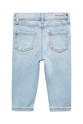 Jean skinny coton - Bleu