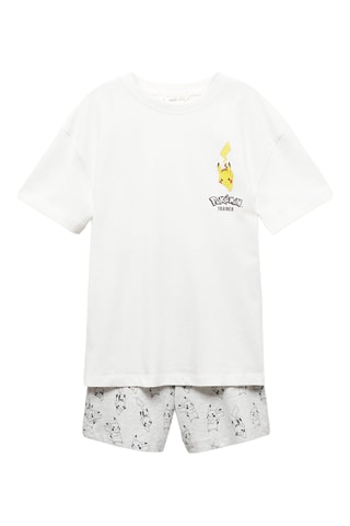 Pyjama Pikachu Pokemon - Gris chiné