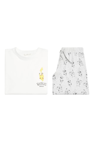 Pyjama Pikachu Pokemon - Gris chiné