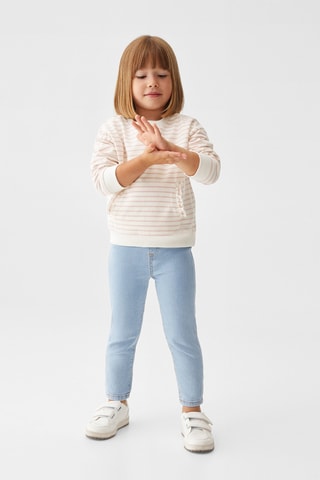 Jean skinny coton - Bleu