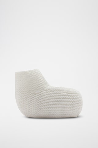 Chaussons maille - Blanc