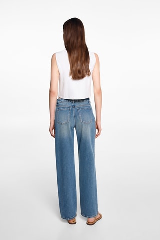 Jean droit taille normale - Bleu