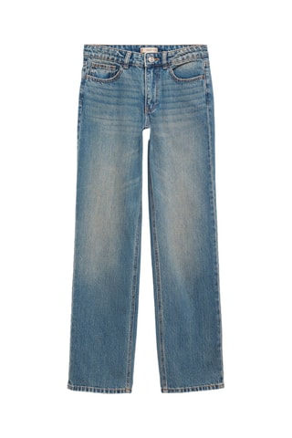 Jean droit taille normale - Bleu