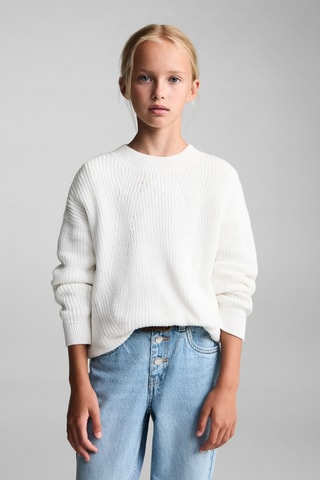 Jean mom-fit - Bleu