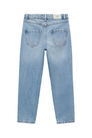 Jean mom-fit - Bleu