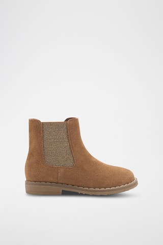Bottines plates - Marron