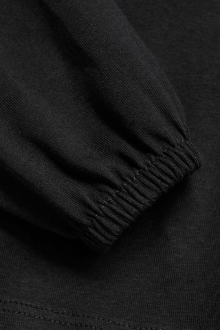 T-shirt coeur brodé - Noir