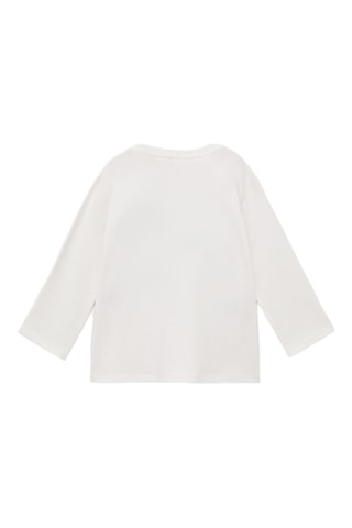 T-shirt motif animé - Blanc cassé