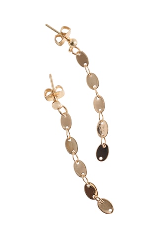 Boucles d'oreilles pendantes - Doré