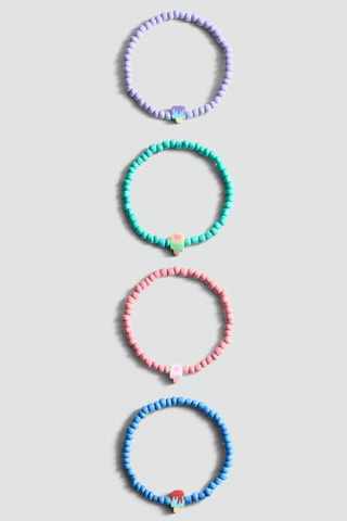 Lot 4 bracelets - Rose