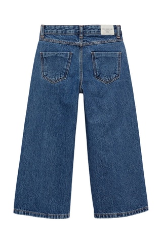 Jupe-culotte jean - Bleu marine