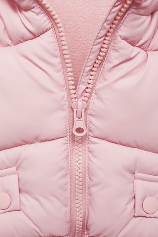Gilet matelassé polaire - Rose pastel
