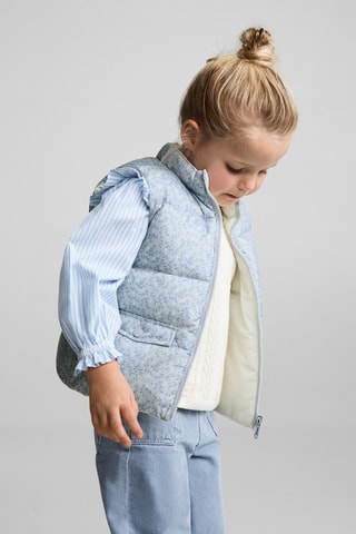 Gilet matelassé réversible - Ciel