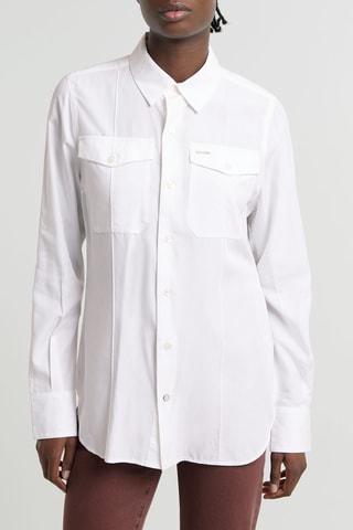 Camisa slim Slim Pocket - Branco
