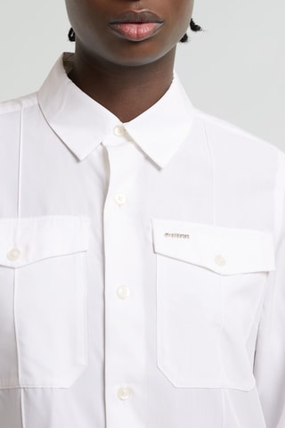 Camisa slim Slim Pocket - Branco
